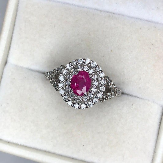 Blossom - Ruby - Chandi - Ring