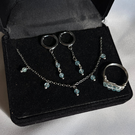 Topaz - Stone - Jewelry Set