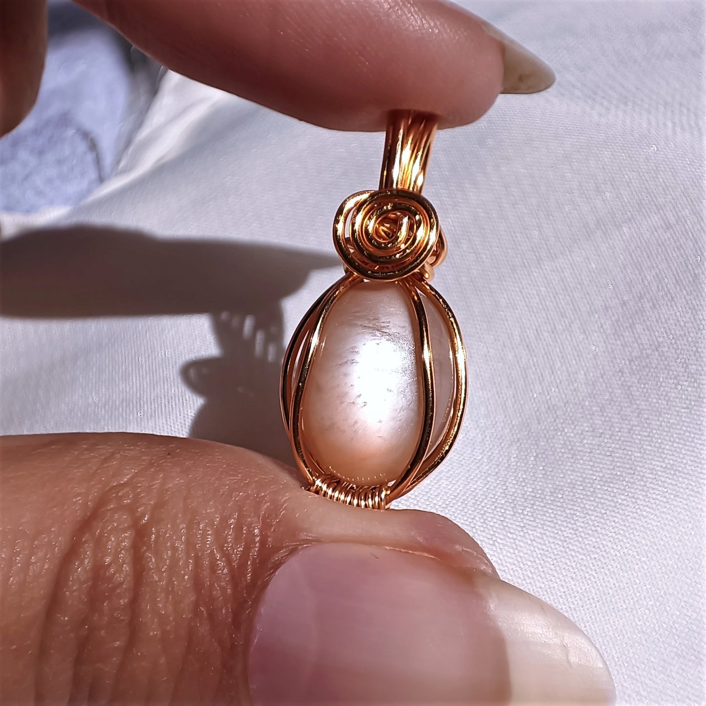 Moonstone - Cabochon - Stone Pendant!